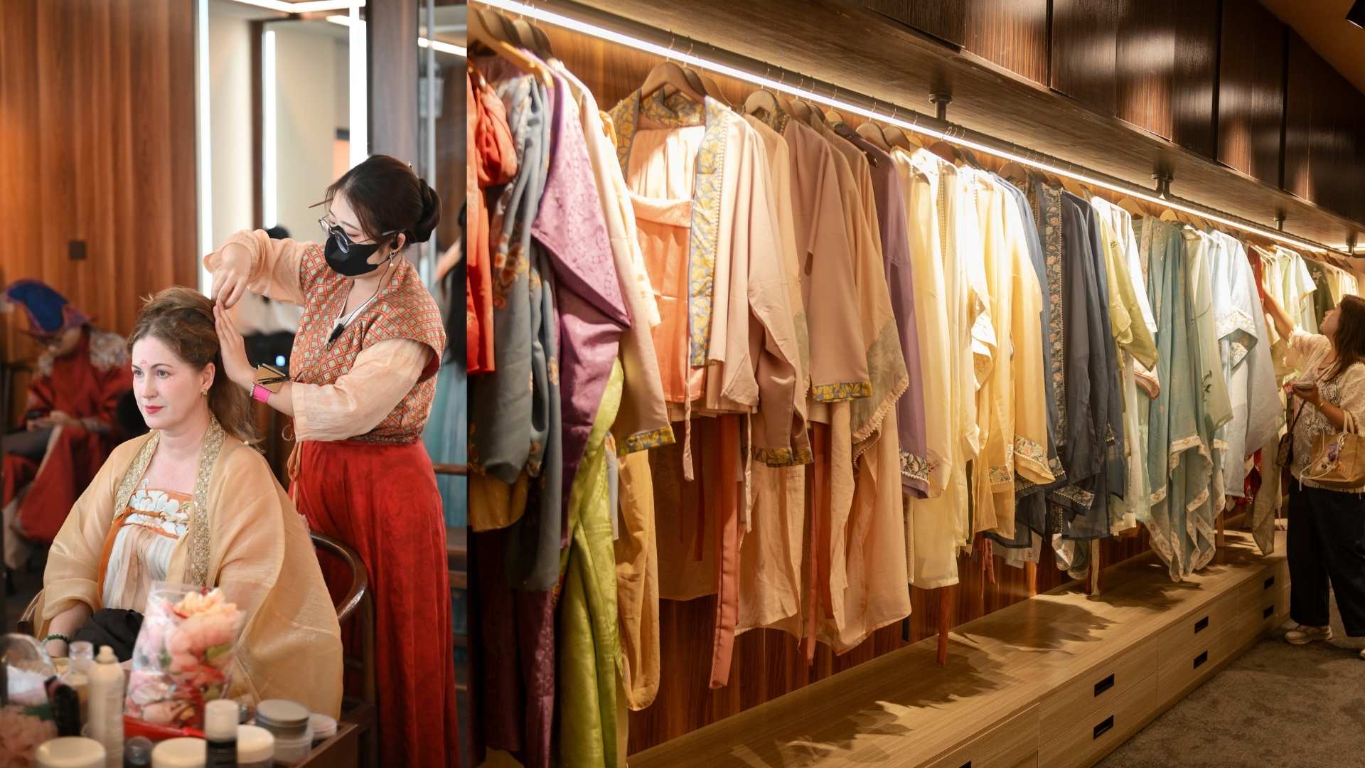 Xuyan Kuala Lumpur, chinese traditional makeup and hanfu