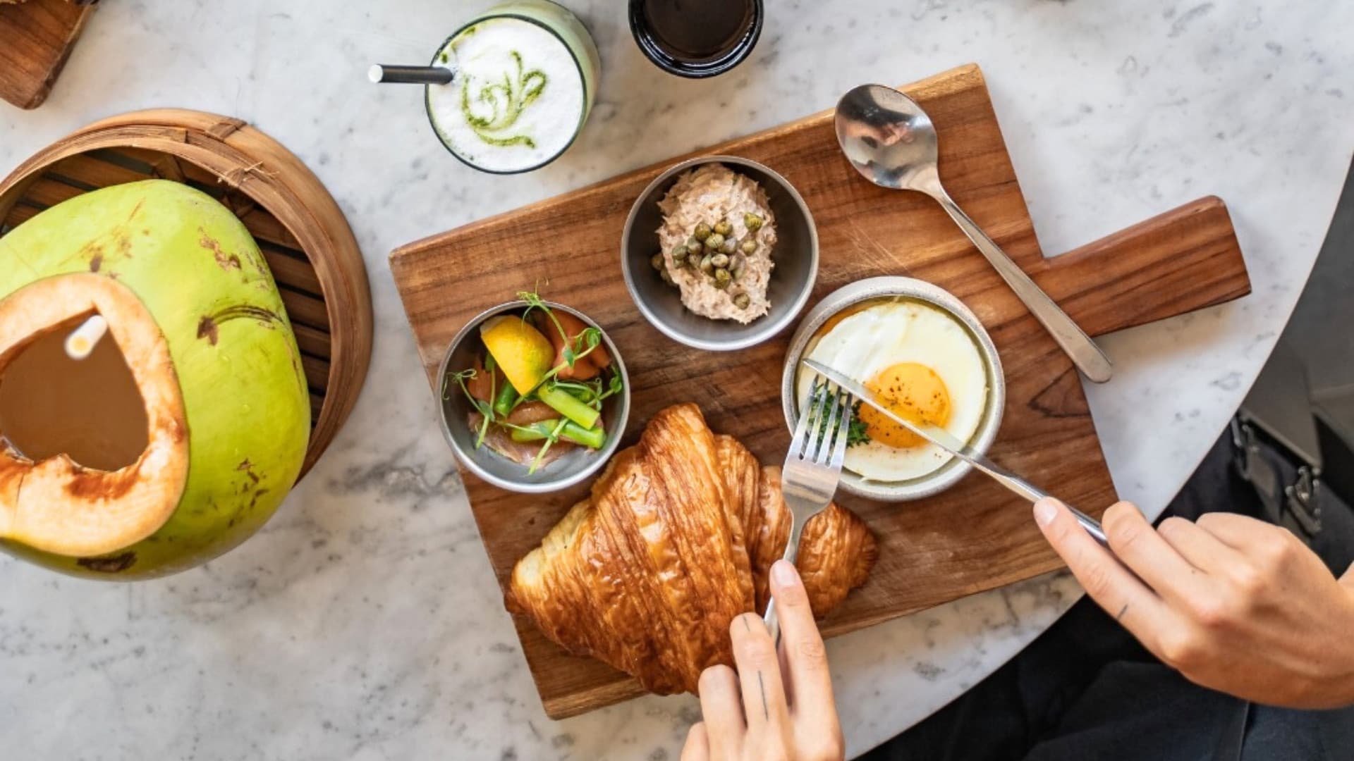 Pastries Brunch at Copenhagen Cafe